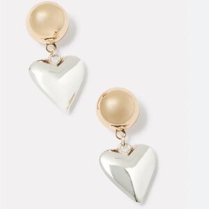 Evereve Valentina Two-Toned Earrings